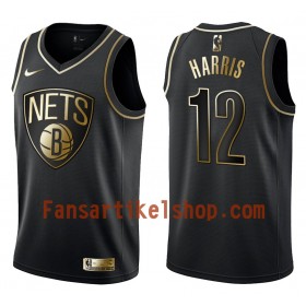 NBA Brooklyn Nets Trikot Joe Harris 12 Nike Schwarz Golden Edition Swingman - Herren